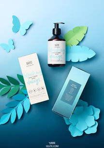 清新風格化妝品包裝設計 自然之美與品牌靈魂的融合